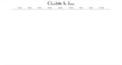 Desktop Screenshot of charlotteandjane.com